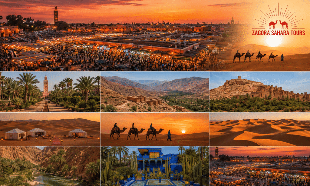 3-Day Casablanca to Fes and Marrakech Desert Tour