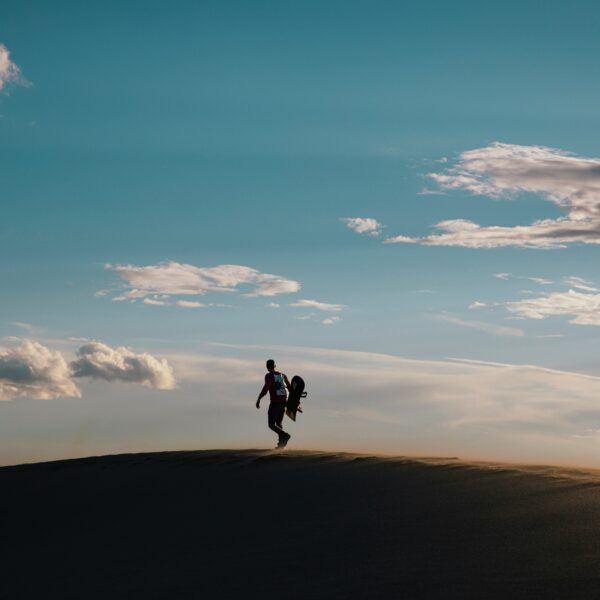 Sandboarding in the Dunes