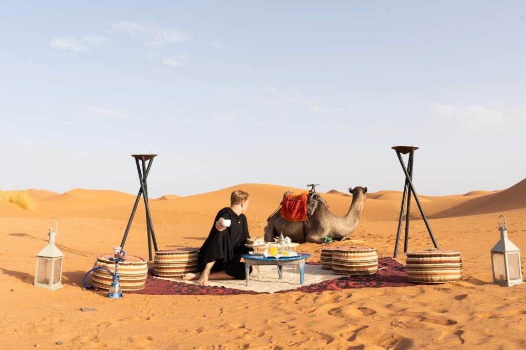 Camel Trekking in Zagora Desert