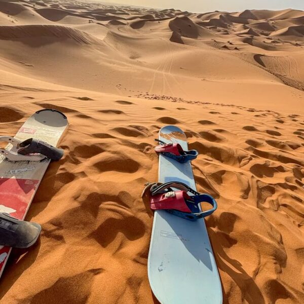 Sandboarding Erg Chebbi Dunes Merzouga Activity