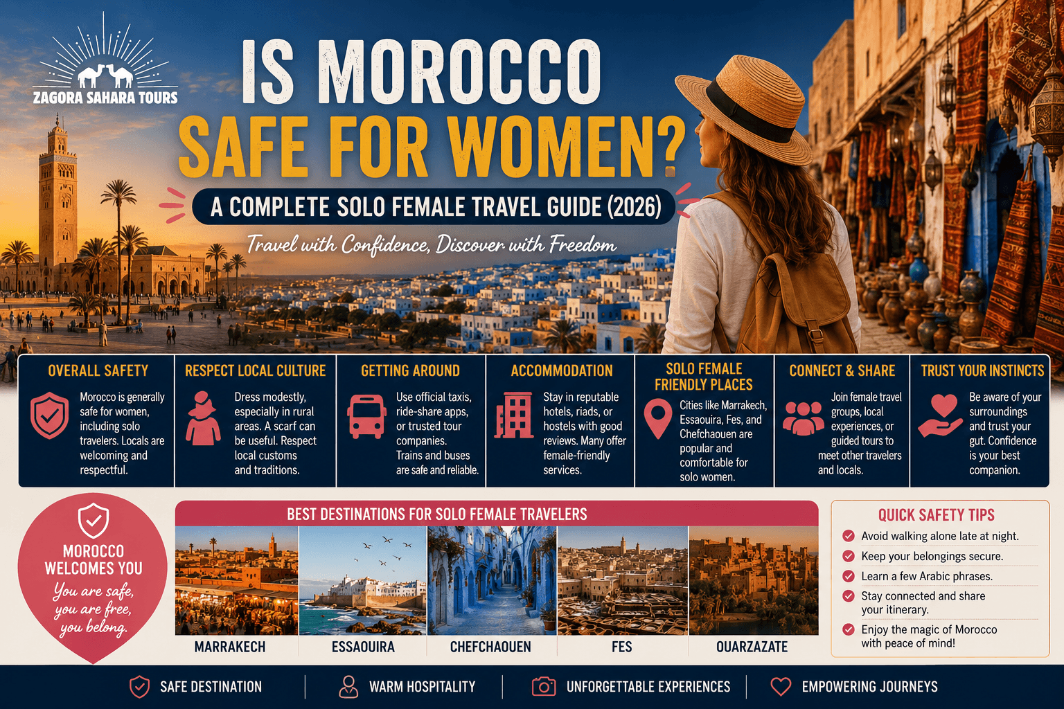 Is Morocco Safe for Women? A Complete Solo Female Travel Guide (2026)