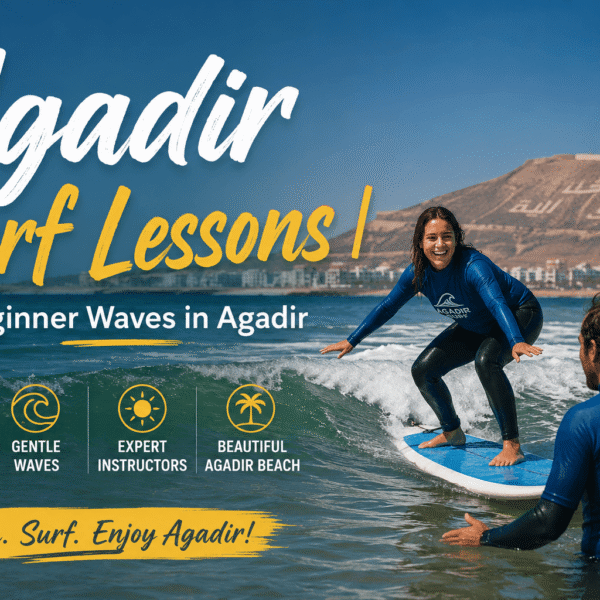 Agadir Surf Lessons - Beginner Waves in Agadir 2026/2027